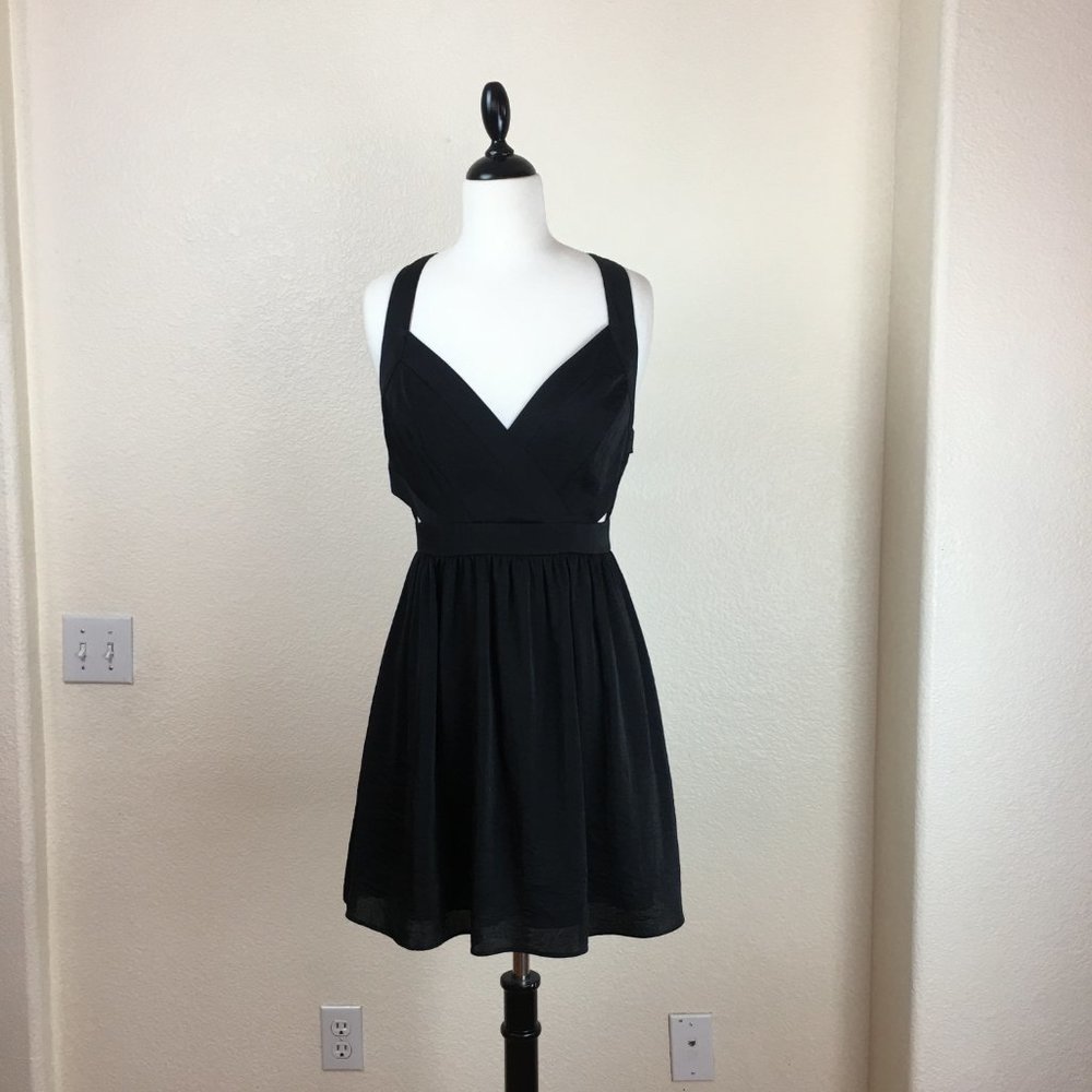 BCBGeneration Cut Out Cocktail Dress